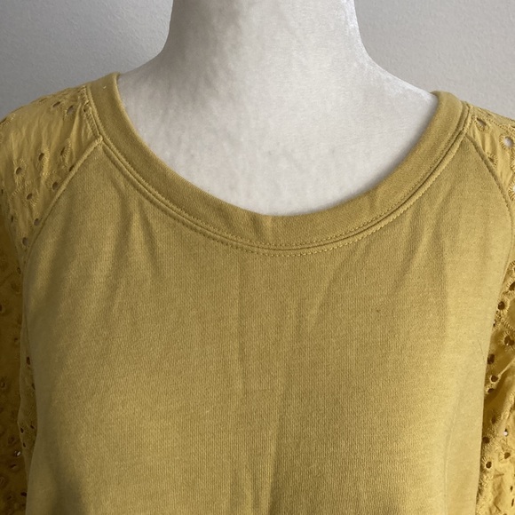 Sonoma Sweatshirt with Eyelet Sleeves - Picture 4 of 7